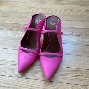 Pink 90mm Malone Souliers Maureen Mule 40